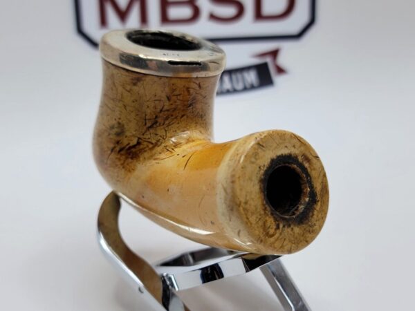 Antique 19th Century Block Meerschaum Kalmasch Tobacco Pipe, Victorian Era [SOLD OUT] - Image 5