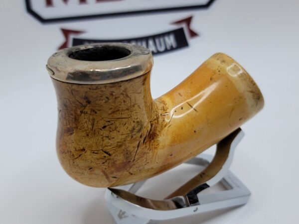 Antique 19th Century Block Meerschaum Kalmasch Tobacco Pipe, Victorian Era [SOLD OUT] - Image 7