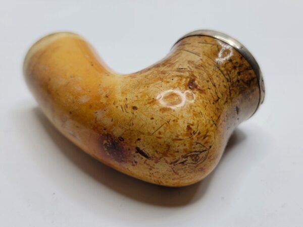 Antique 19th Century Block Meerschaum Kalmasch Tobacco Pipe, Victorian Era [SOLD OUT] - Image 9