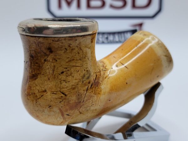 Antique 19th Century Block Meerschaum Kalmasch Tobacco Pipe, Victorian Era [SOLD OUT] - Image 10