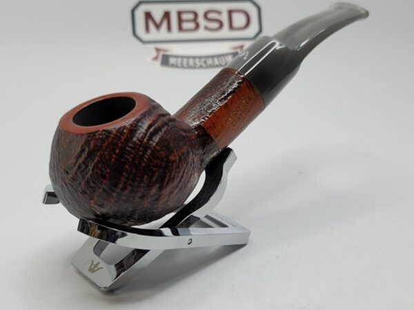 Ascorti Italia Nove Sand Rusticated Author Briar Tobacco Pipe, Italy, New [SOLD OUT] - Image 11