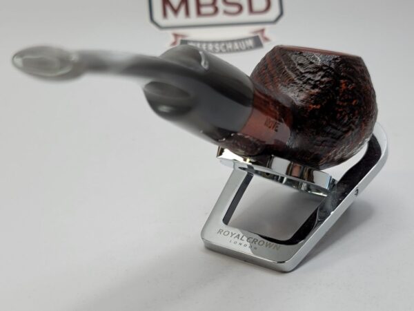 Ascorti Italia Nove Sand Rusticated Author Briar Tobacco Pipe, Italy, New [SOLD OUT] - Image 9
