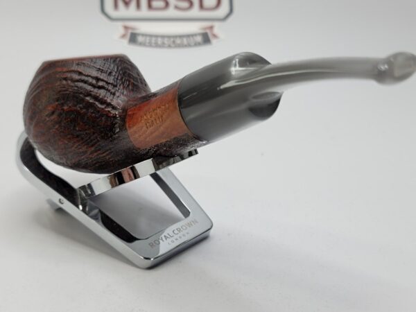 Ascorti Italia Nove Sand Rusticated Author Briar Tobacco Pipe, Italy, New [SOLD OUT] - Image 10