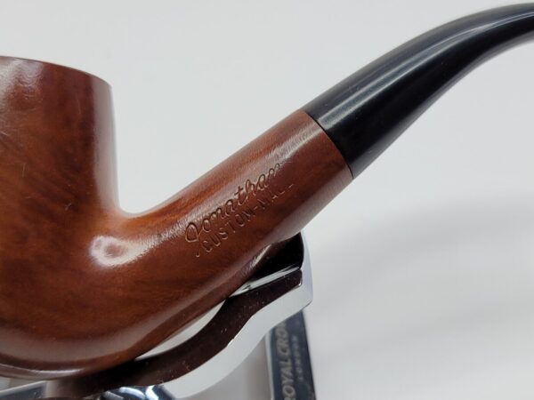Jonathan Custom-Made Smooth Bent Billiard Estate Briar Tobacco Pipe [SOLD OUT] - Image 4