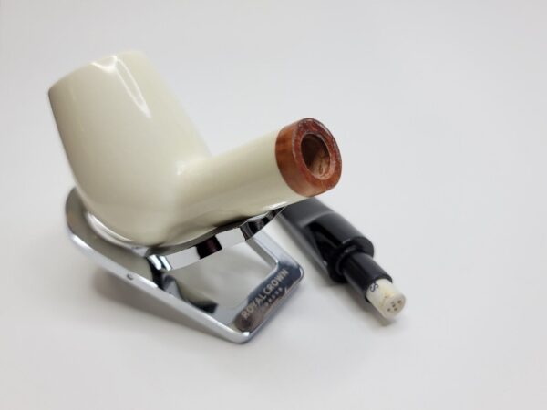 MBSD Meerschaum Deluxe Lovat Block Meerschaum Tobacco Smoking Pipe, 9mm Filter [SOLD OUT] - Image 18