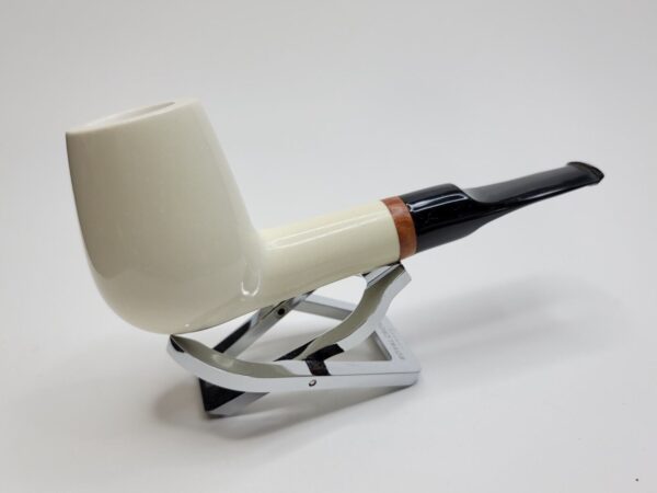 MBSD Meerschaum Deluxe Lovat Block Meerschaum Tobacco Smoking Pipe, 9mm Filter [SOLD OUT] - Image 7