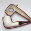 MBSD Meerschaum Deluxe Smooth Lovat Block Meerschaum Tobacco Pipe, 9mm Filter [SOLD OUT] - Image 3