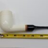 MBSD Meerschaum Deluxe Smooth Lovat Block Meerschaum Tobacco Pipe, 9mm Filter [SOLD OUT] - Image 10