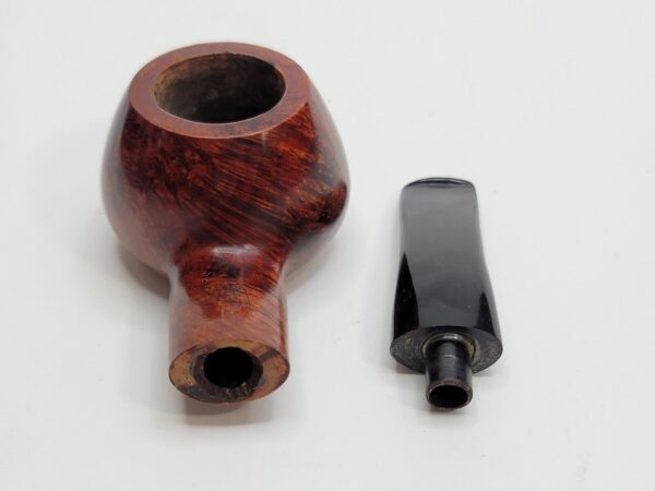 M.P.F. Slightly Bent Brandy Estate Briar Tobacco Pipe, St. Claude France [SOLD OUT] - Image 14