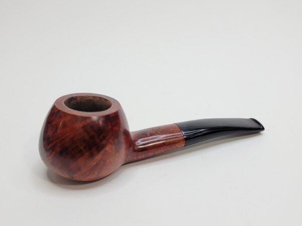 M.P.F. Slightly Bent Brandy Estate Briar Tobacco Pipe, St. Claude France [SOLD OUT] - Image 3