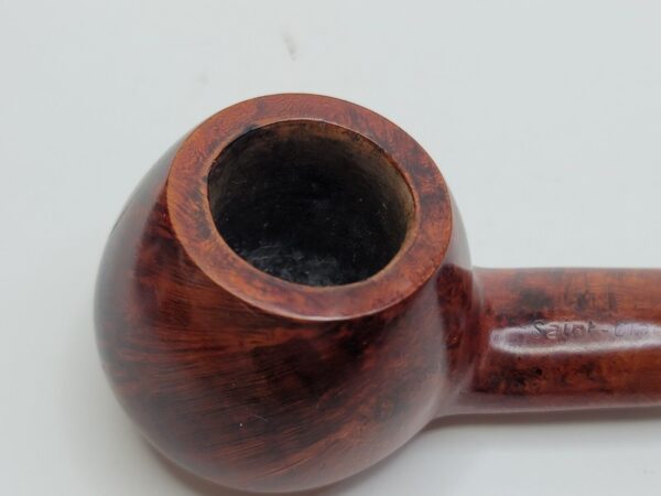 M.P.F. Slightly Bent Brandy Estate Briar Tobacco Pipe, St. Claude France [SOLD OUT] - Image 5