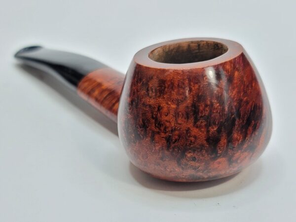 M.P.F. Slightly Bent Brandy Estate Briar Tobacco Pipe, St. Claude France [SOLD OUT] - Image 6