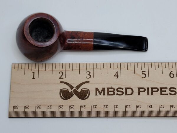 M.P.F. Slightly Bent Brandy Estate Briar Tobacco Pipe, St. Claude France [SOLD OUT] - Image 9