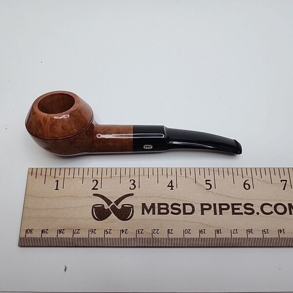 Mastercraft Smooth Bent Rhodesian Briar Tobacco Pipe, Unsmoked, France [SOLD OUT] - Image 13