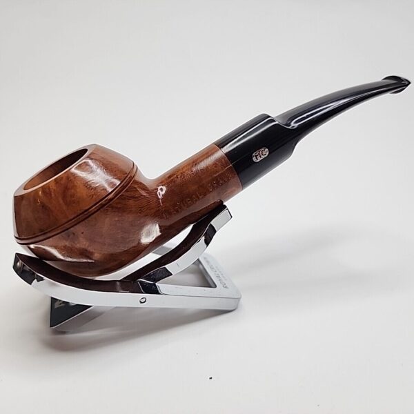 Mastercraft Smooth Bent Rhodesian Briar Tobacco Pipe, Unsmoked, France [SOLD OUT] - Image 5