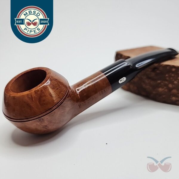 Mastercraft Smooth Bent Rhodesian Briar Tobacco Pipe, Unsmoked, France [SOLD OUT]