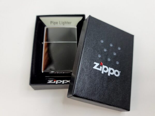 New Zippo, Classic High Polish Chrome Pipe Lighter, Soft Flame Lighter, Zippo [SOLD OUT] - Image 6