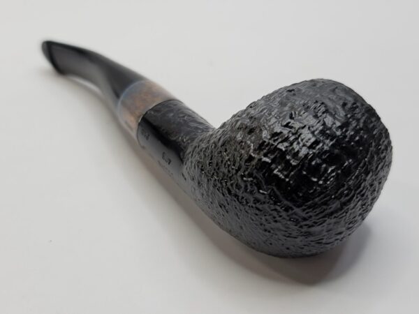 Peterson Deluxe Classic PSB 408 Sandblast Bent Apple Briar Tobacco Pipe, P-Lip [SOLD OUT] - Image 17