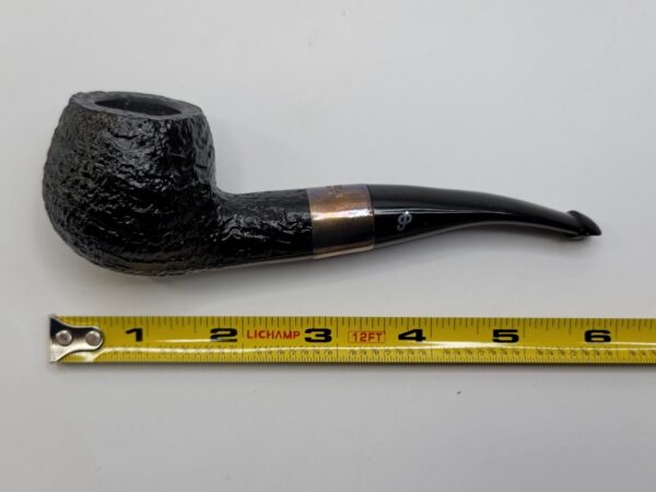 Peterson Deluxe Classic PSB 408 Sandblast Bent Apple Briar Tobacco Pipe, P-Lip [SOLD OUT] - Image 18