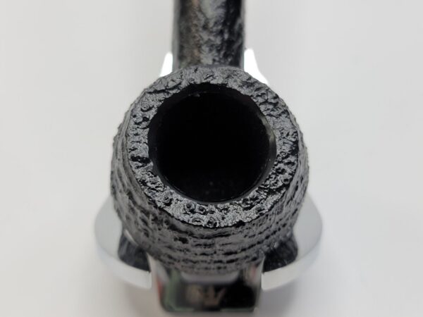 Peterson Deluxe Classic PSB 408 Sandblast Bent Apple Briar Tobacco Pipe, P-Lip [SOLD OUT] - Image 8