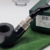 Peterson Ebony Spigot 01 Fishtail Bent Pot Briar Tobacco Smoking Pipe, 925 [SOLD OUT] - Image 3