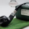 Peterson Ebony Spigot Smooth 80s Briar Tobacco Pipe, Fishtail [SOLD OUT]