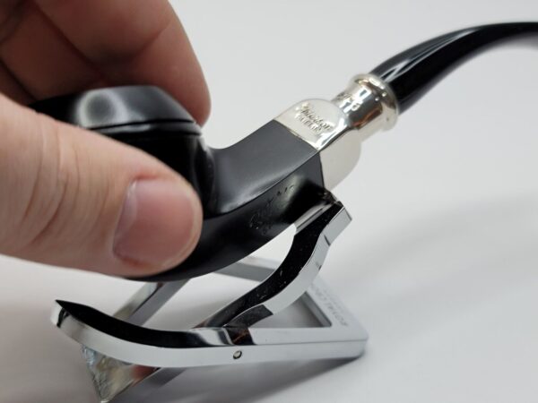 Peterson Ebony Spigot Smooth 80s Briar Tobacco Pipe, Fishtail [SOLD OUT] - Image 13