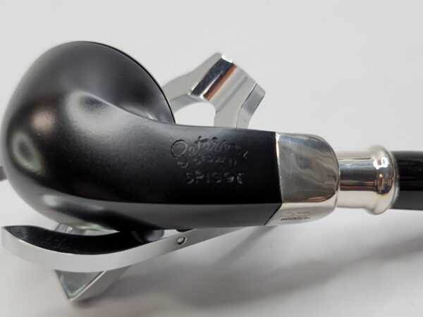 Peterson Ebony Spigot Smooth 80s Briar Tobacco Pipe, Fishtail [SOLD OUT] - Image 15