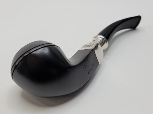 Peterson Ebony Spigot Smooth 80s Briar Tobacco Pipe, Fishtail [SOLD OUT] - Image 18