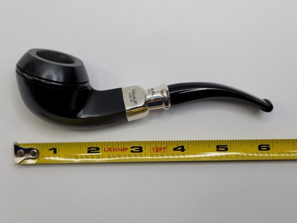 Peterson Ebony Spigot Smooth 80s Briar Tobacco Pipe, Fishtail [SOLD OUT] - Image 19