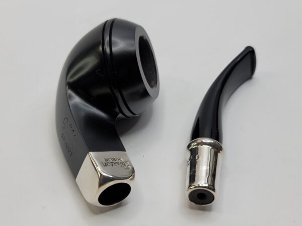 Peterson Ebony Spigot Smooth 80s Briar Tobacco Pipe, Fishtail [SOLD OUT] - Image 21