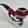 Peterson Killarney Red 80s Bent Bulldog Briar Tobacco Pipe, Fishtail, Ireland [SOLD OUT] - Image 11