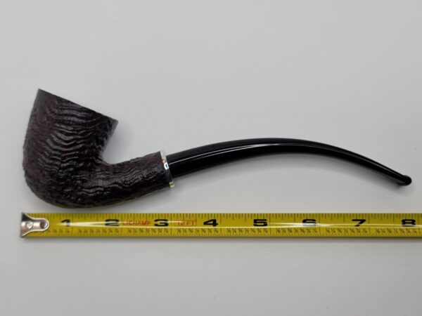 Savinelli Armonia Sandblasted Chruchwarden Dublin Briar Tobacco Pipe, 6mm Filter [SOLD OUT] - Image 11
