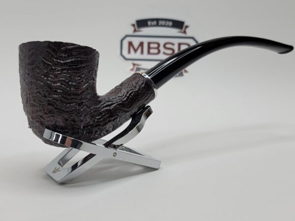 Savinelli Armonia Sandblasted Chruchwarden Dublin Briar Tobacco Pipe, 6mm Filter [SOLD OUT] - Image 5