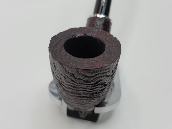 Savinelli Armonia Sandblasted Chruchwarden Dublin Briar Tobacco Pipe, 6mm Filter [SOLD OUT] - Image 7