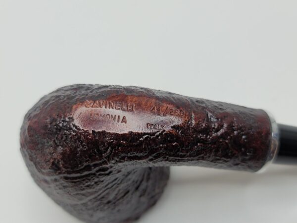 Savinelli Armonia Sandblasted Chruchwarden Dublin Briar Tobacco Pipe, 6mm Filter [SOLD OUT] - Image 10
