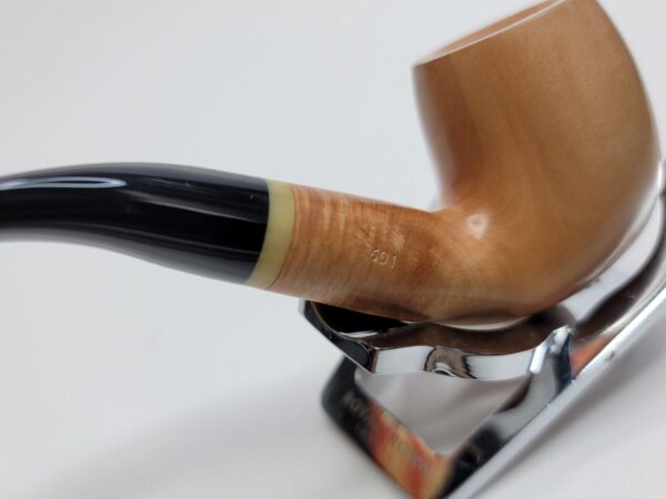 Savinelli Mattone Smooth 601 Bent Billiard Briar Tobacco Pipe, 6mm [SOLD OUT] - Image 12