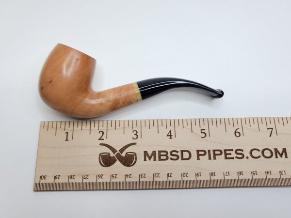 Savinelli Mattone Smooth 601 Bent Billiard Briar Tobacco Pipe, 6mm [SOLD OUT] - Image 14