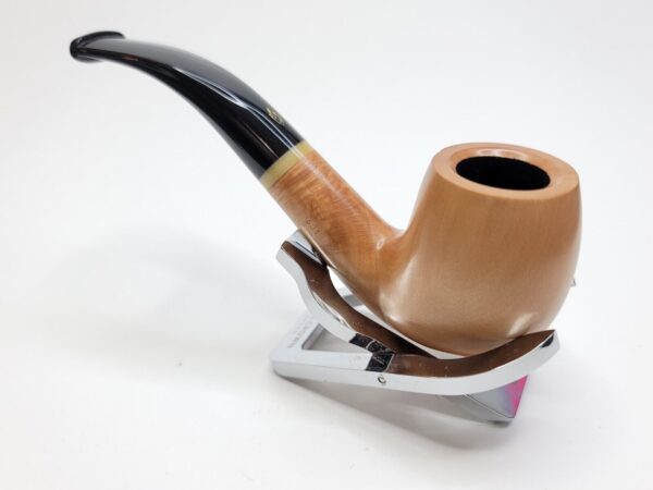 Savinelli Mattone Smooth 601 Bent Billiard Briar Tobacco Pipe, 6mm [SOLD OUT] - Image 8