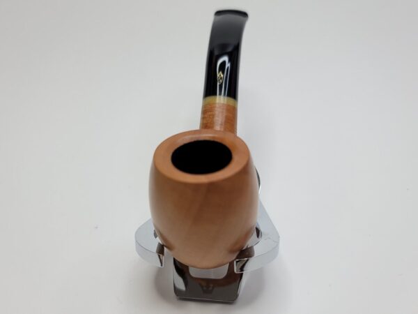 Savinelli Mattone Smooth 601 Bent Billiard Briar Tobacco Pipe, 6mm [SOLD OUT] - Image 9