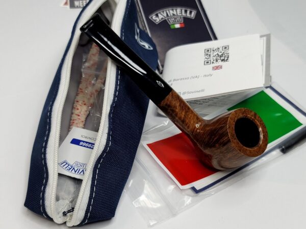 Savinelli One Smooth 106, Starter Set, Billiard Briar Tobacco Pipe, 6mm, Gift [SOLD OUT] - Image 3