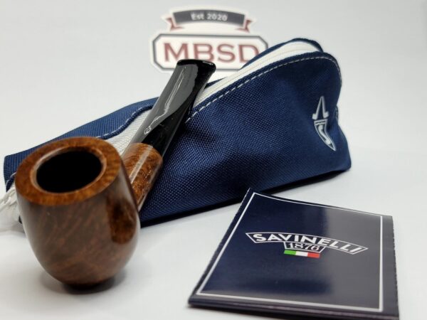 Savinelli One Smooth 106, Starter Set, Billiard Briar Tobacco Pipe, 6mm, Gift [SOLD OUT] - Image 4