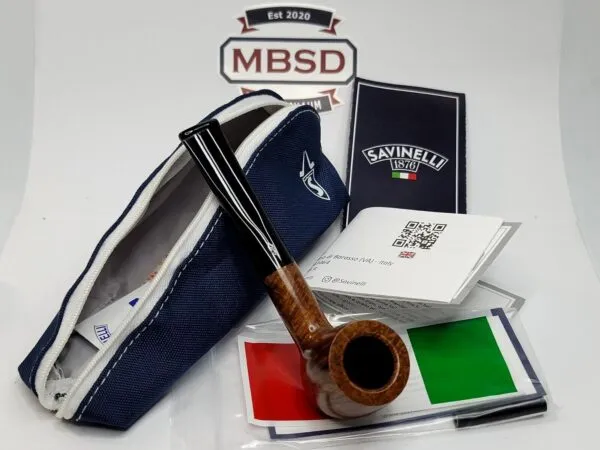 Savinelli One Smooth 106, Starter Set, Billiard Briar Tobacco Pipe, 6mm, Gift [SOLD OUT]