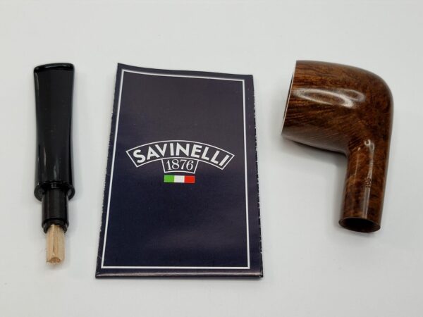 Savinelli One Smooth 106, Starter Set, Billiard Briar Tobacco Pipe, 6mm, Gift [SOLD OUT] - Image 9