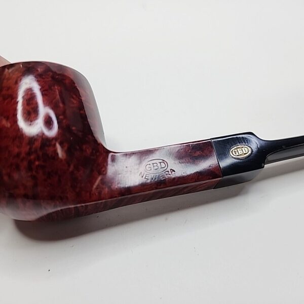 Unsmoked GBD New Era 9488 Pot Square Shank Saddle Briar Tobacco Pipe [SOLD OUT] - Image 8
