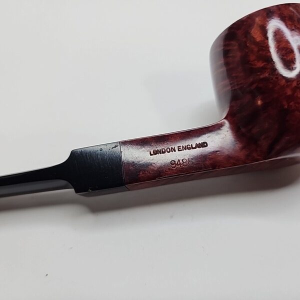 Unsmoked GBD New Era 9488 Pot Square Shank Saddle Briar Tobacco Pipe [SOLD OUT] - Image 9