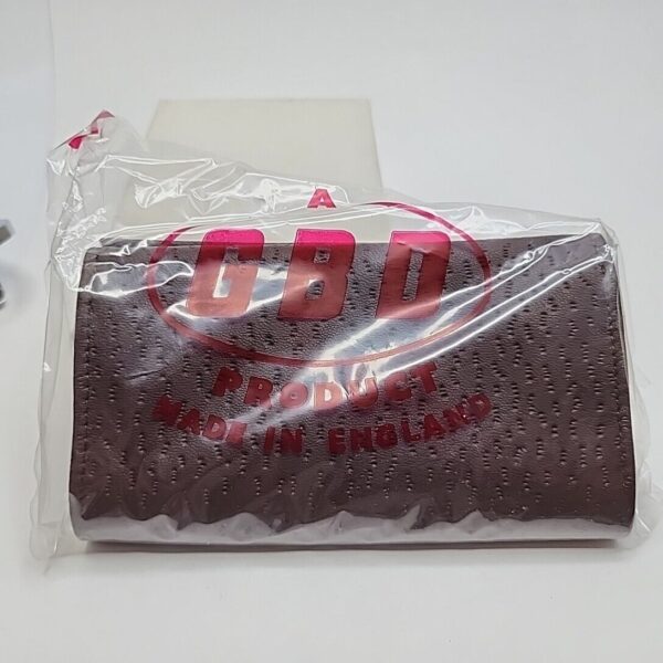 Vintage GBD Brown Lambskin Tobacco Pouch, With Box, Never Used, NOS [SOLD OUT] - Image 3