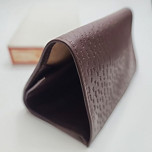 Vintage GBD Brown Lambskin Tobacco Pouch, With Box, Never Used, NOS [SOLD OUT] - Image 6
