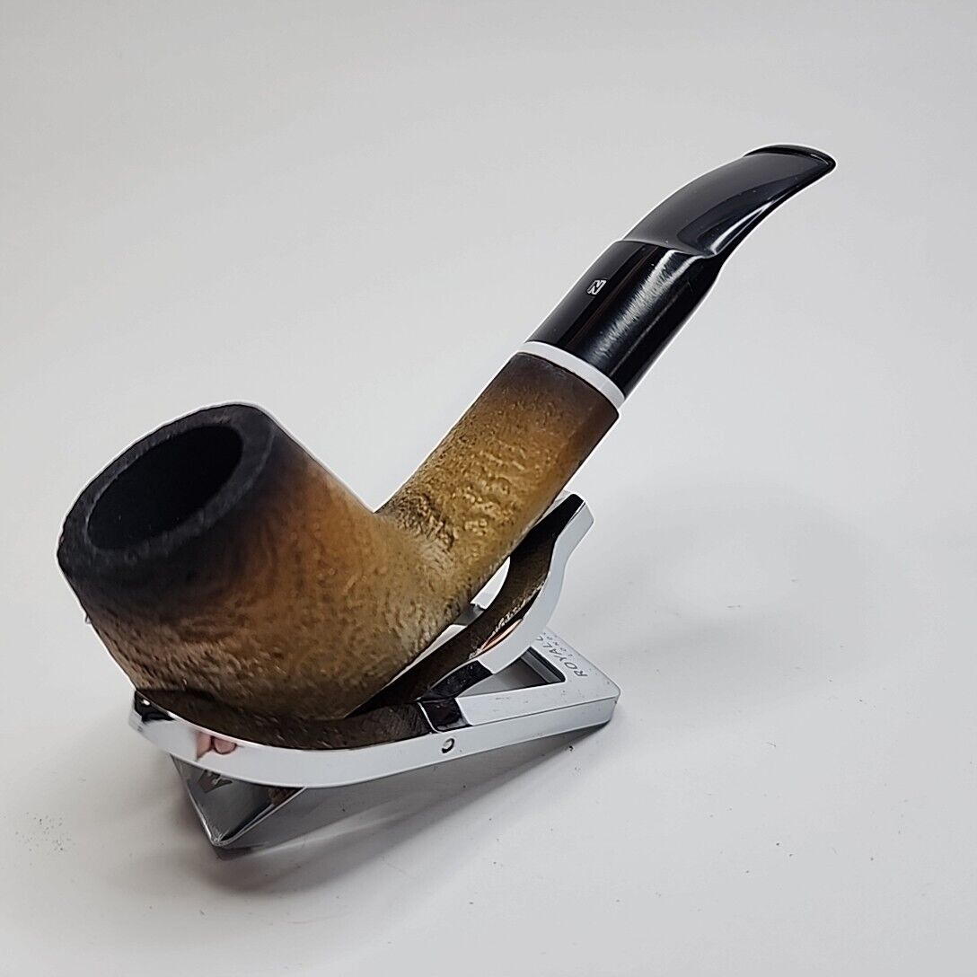 Vintage Nording Nord-Coat 102 Bent Brandy Briar Tobacco Pipe, Unsmoked [SOLD OUT] - Image 4