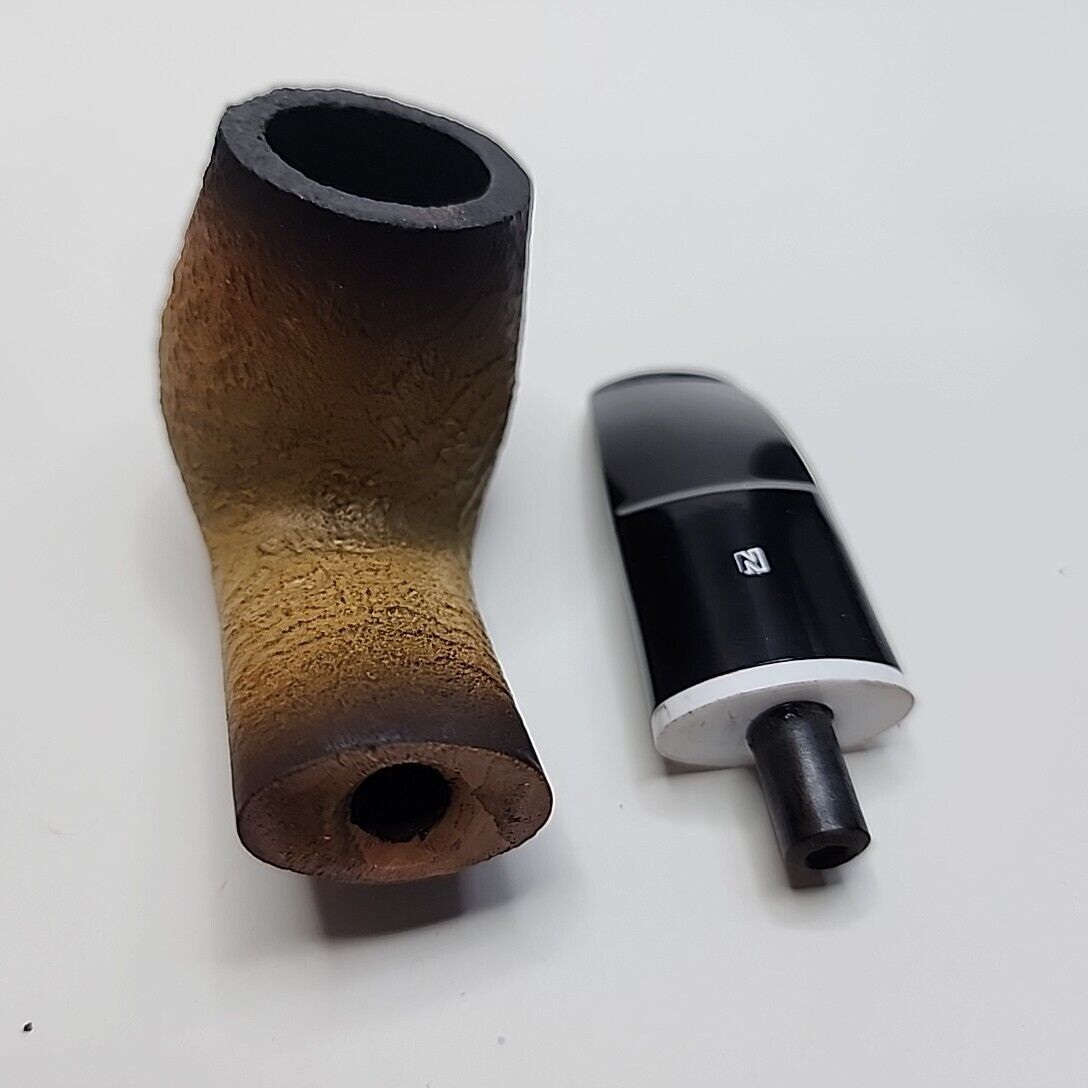 Vintage Nording Nord-Coat 102 Bent Brandy Briar Tobacco Pipe, Unsmoked [SOLD OUT] - Image 7